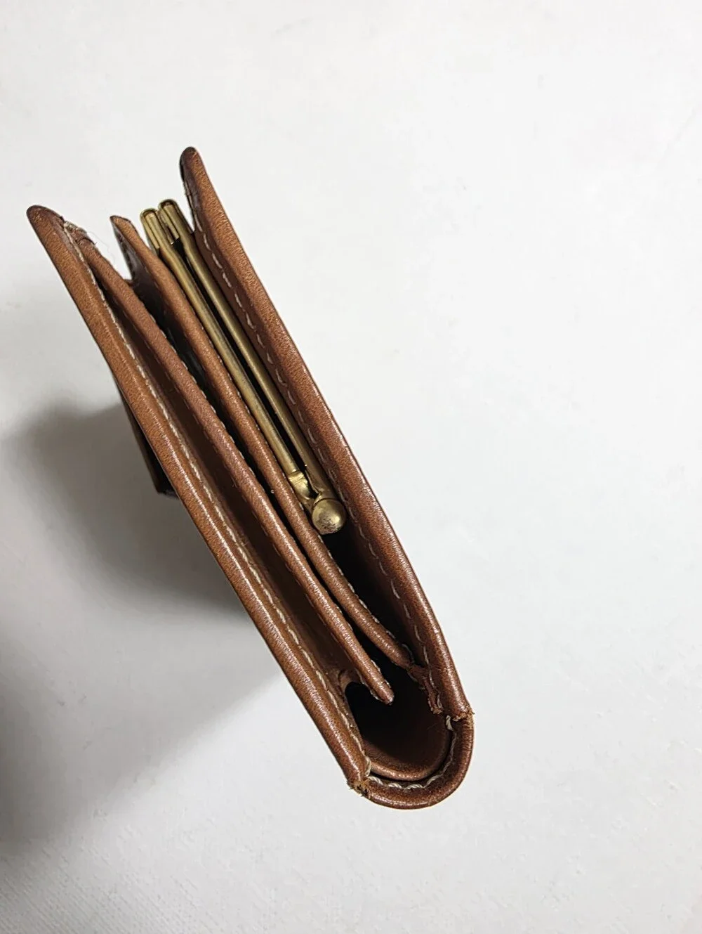 vintage Y2K Celine Macadam Triomphe bifold compact wallet kisslock